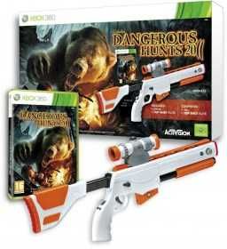 X360 Cabela's Dangerous Hunts 2011 + Kontrolerem Top Shot Elite Komple