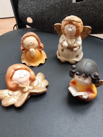 Aniołki ceramiczne