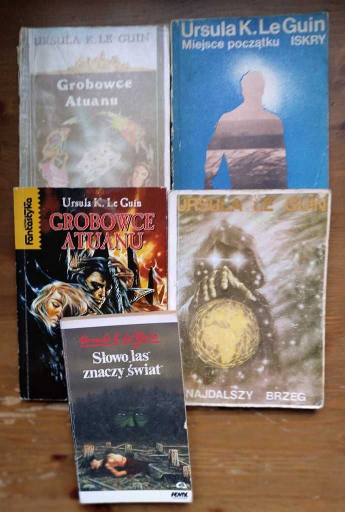 5 książek Ursula le Guin Grobowce Atuanu, Miejsce początku, słowo las