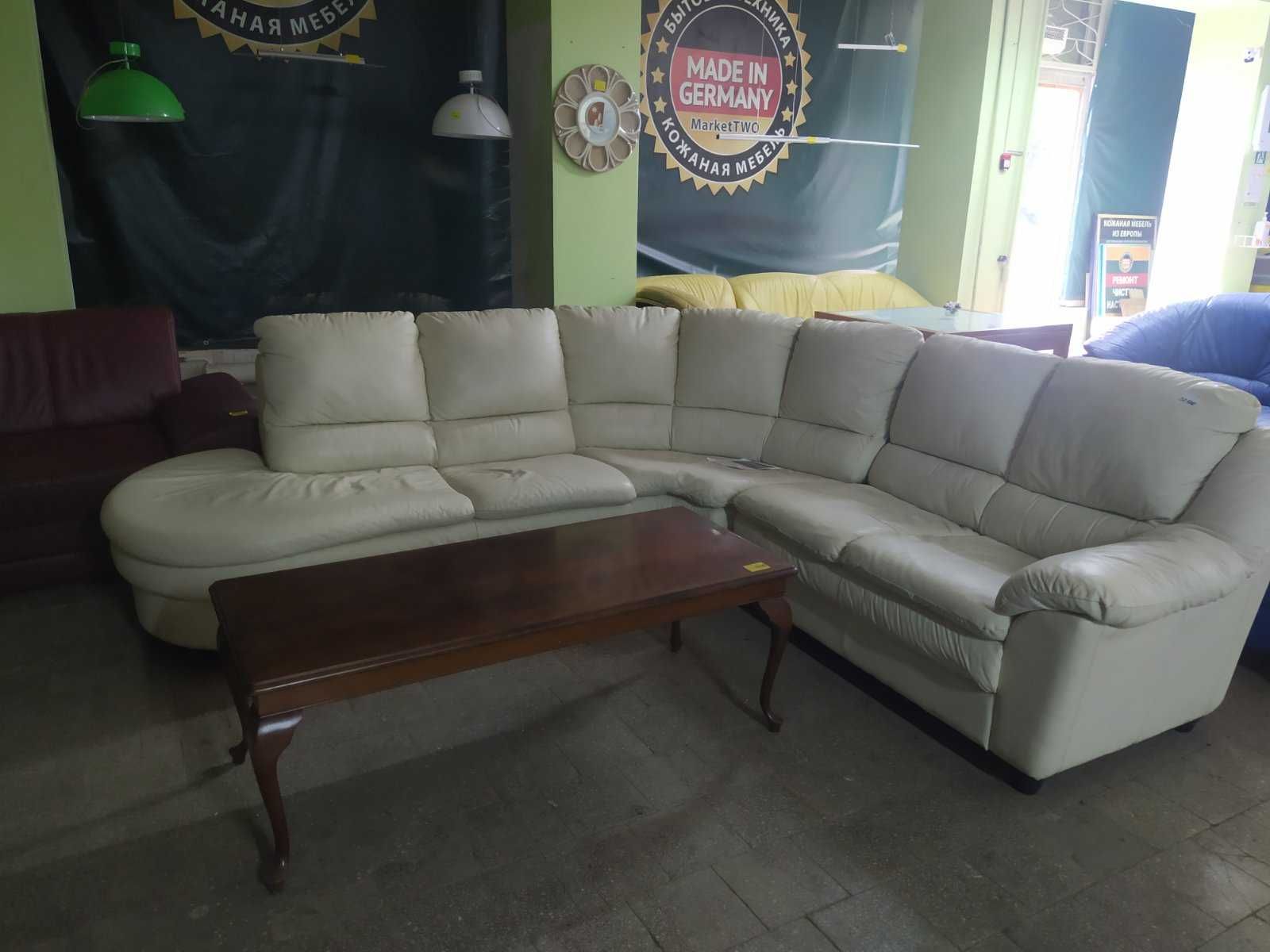 Кожаные диваны Hukla,Himolla, Natuzzi б/у из Европы!