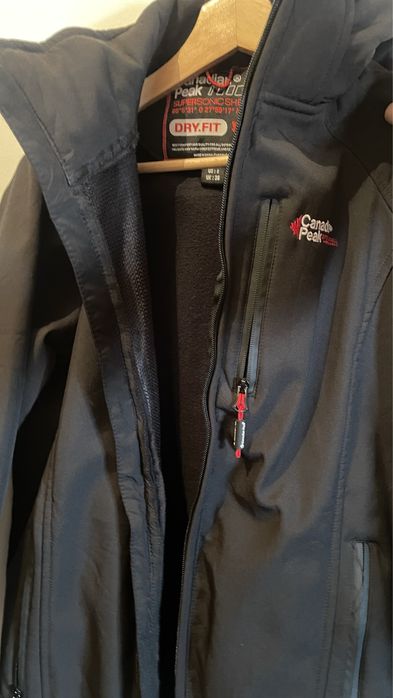 Casaco de mota preto de marca