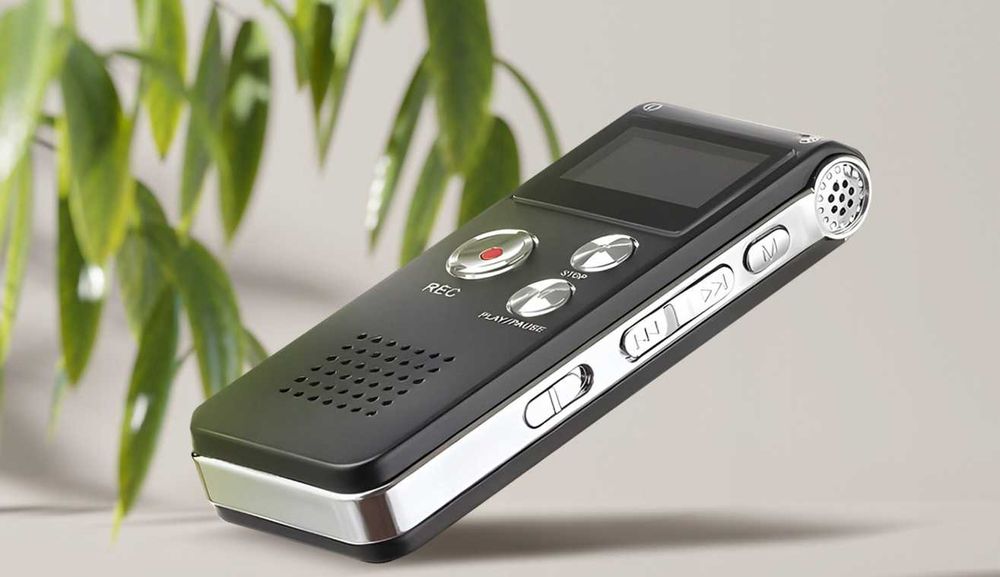 Nowy Mini DYKTAFON Szpiegowski Podsłuch Słuchawki Gratis (PROMOCJA)