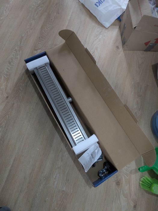 Трап душовий ASG 01E з сухим затвором 600 мм