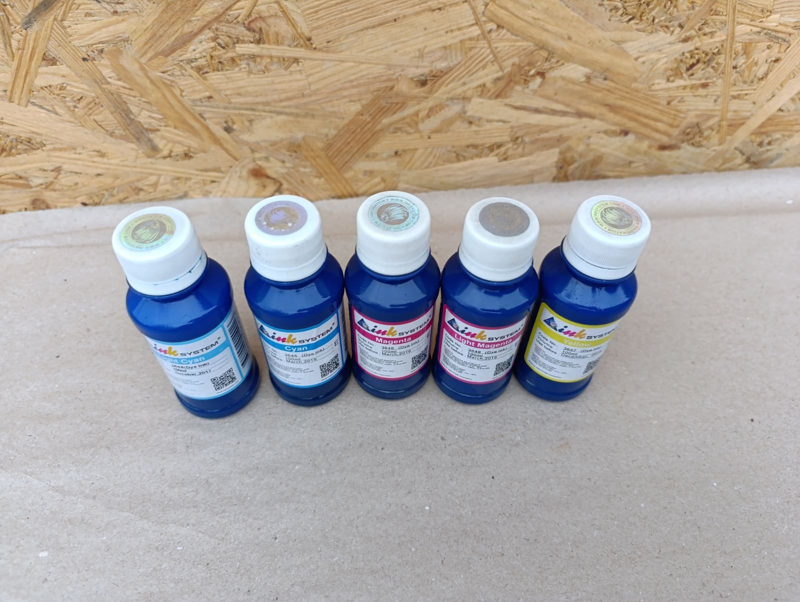 Краска для принтера Link system 100 ml cyan light magenta yellow