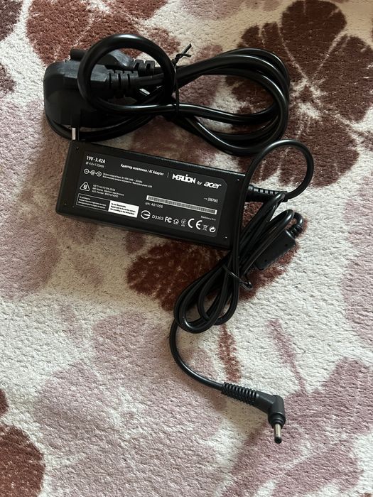 Блок для зарядки на ноутбук Acer 19V 3.42A 65 Вт