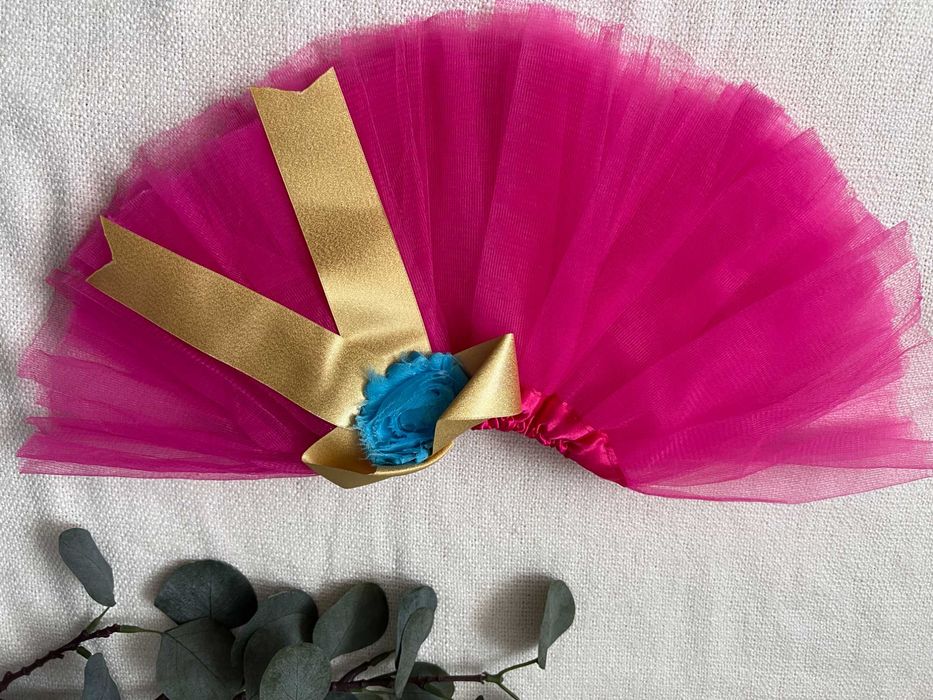 NOWA Tiulowa spódniczka r 68/74