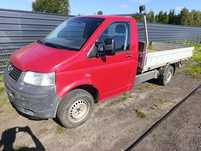VW t5 transporter Doka rama długa paka