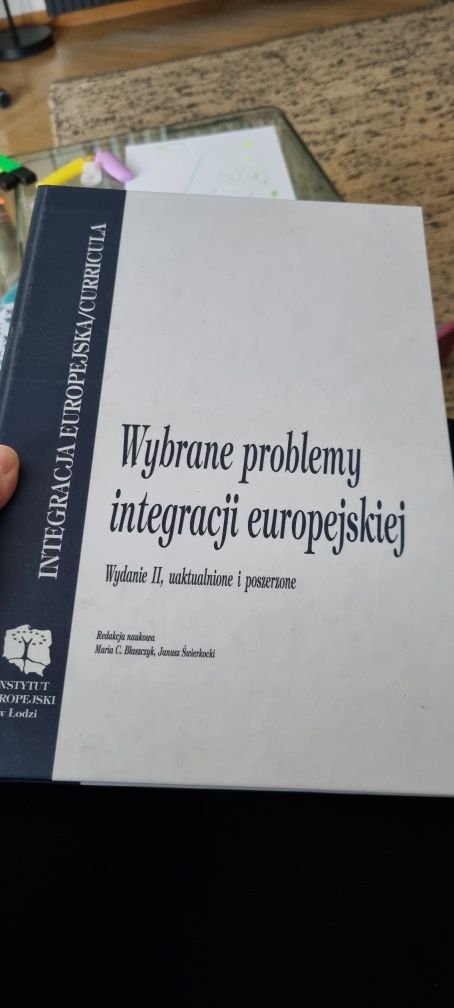 Wybrane problemy integracji europejskiej