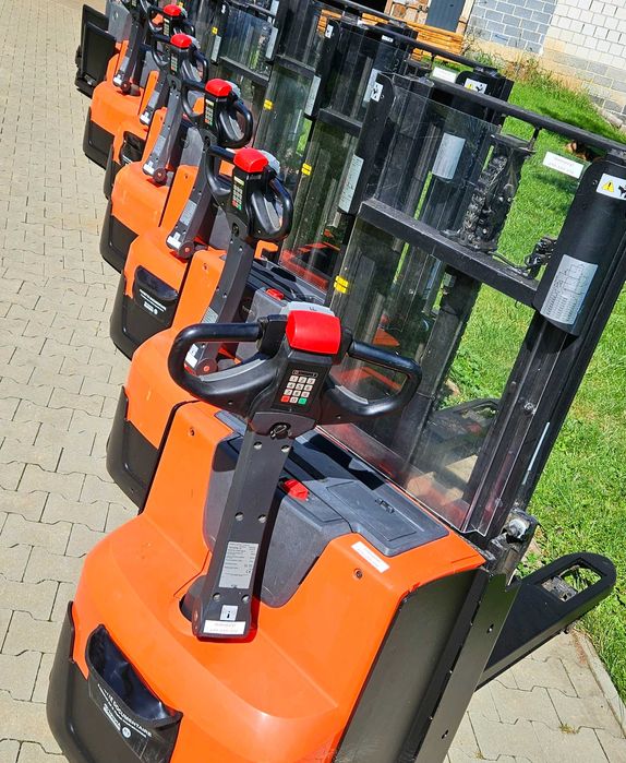 10szt Toyota SWE 200D 2018r wózek widłowy paleciak elektryczny niski