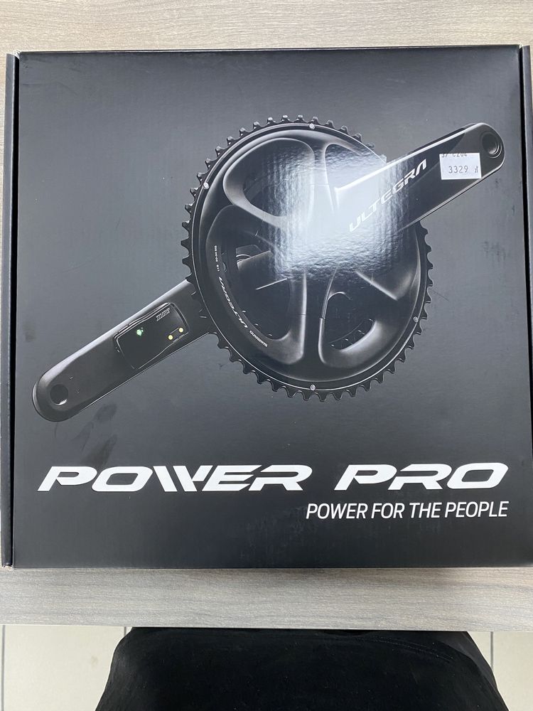 Pomiar mocy podwójny korba shimano ultegra FC-R8000 power pro 11S