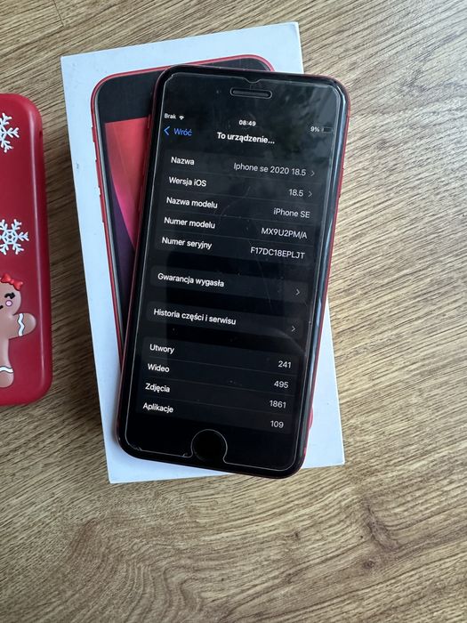 Iphone SE 2020 64 GB sprawny opis.