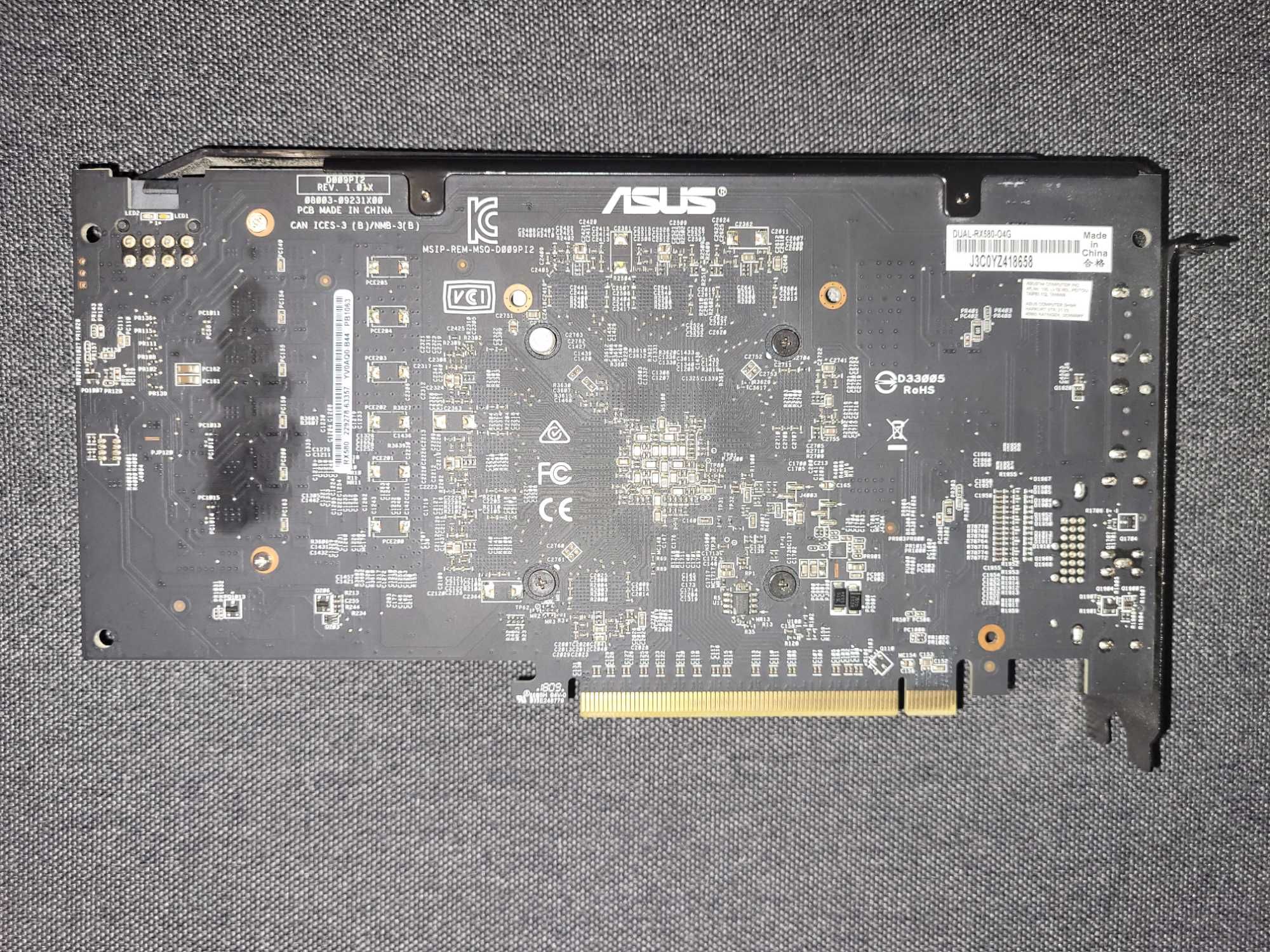 ASUS Radeon RX 580 Dual OC 4GB GDDR5