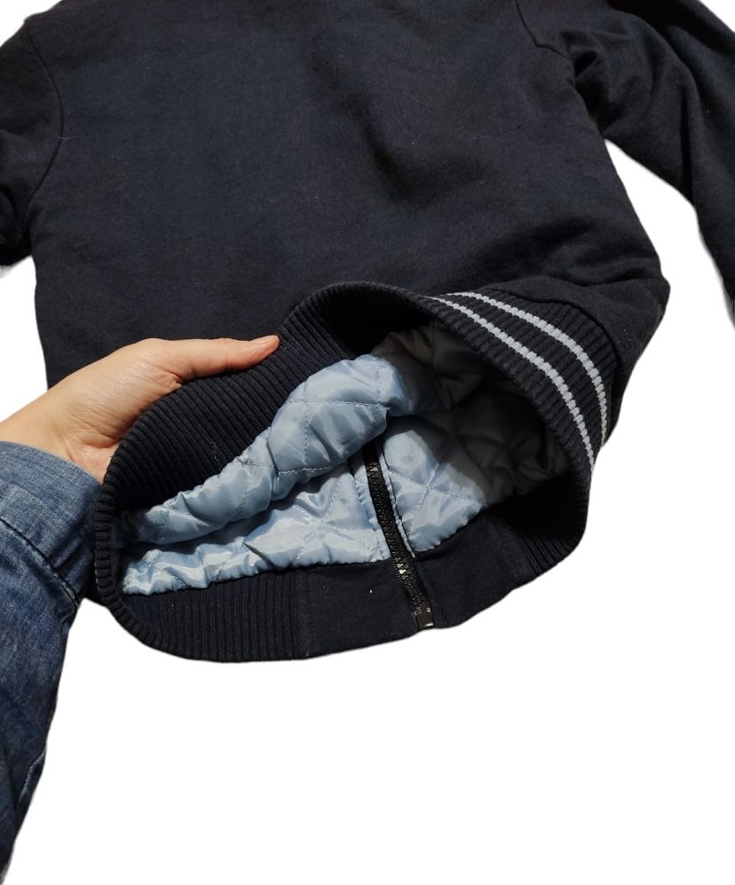 Bluza kurtka dla chłopca rozmiar 116 firma 5. 10. 15 bawełna granatowa