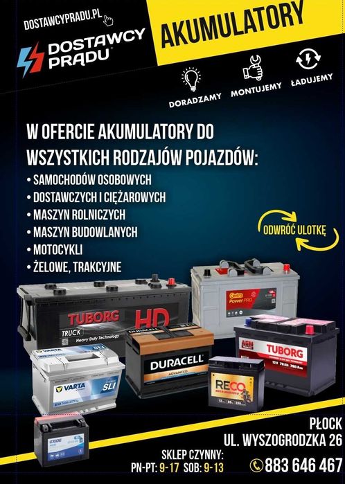 Akumulator VARTA EFB 70Ah 760A N70 Wyszogrodzka 26 Darmowa dostawa!