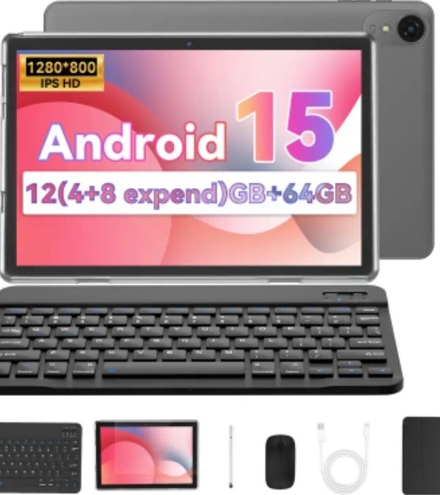 Планшет з макс. комплектацією /12GB RAM//64GB ROM + 1 TB microSD