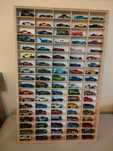 Półka na Resoraki Hot Wheels Autka Samochodziki Auta Drewniana 90 Aut