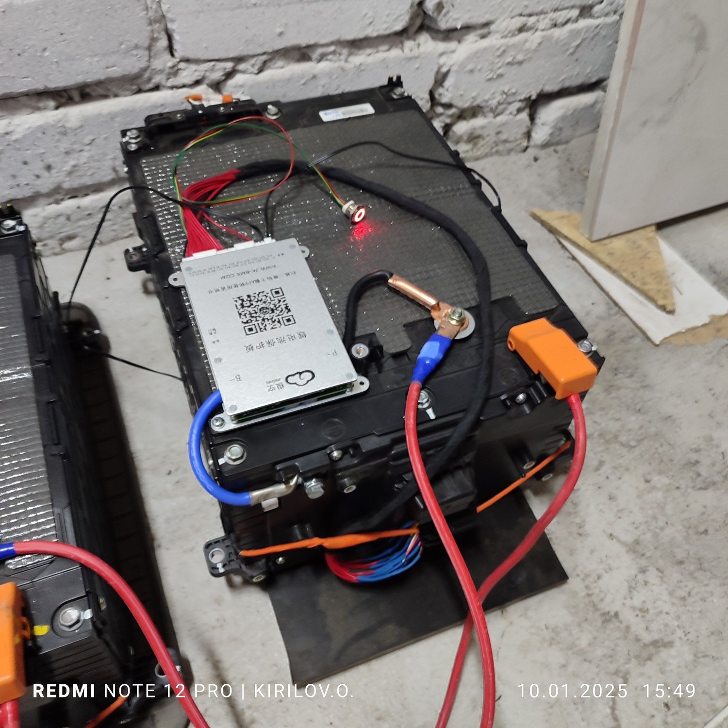 Акумулятор 48в з BMS 4.2кВт.