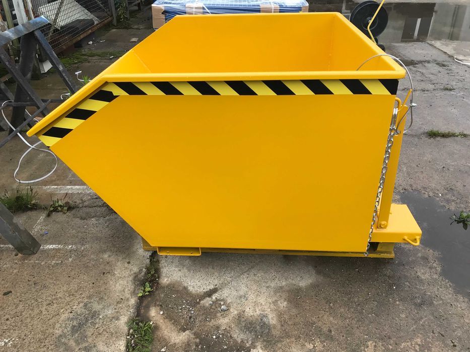 Aluminium,Złom,Szkło,WórGruz -Samowyładowcza Koleba PMUC1000L kontener