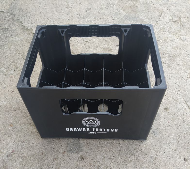 Browar Fortuna, krata na piwo, transporter, skrzynka