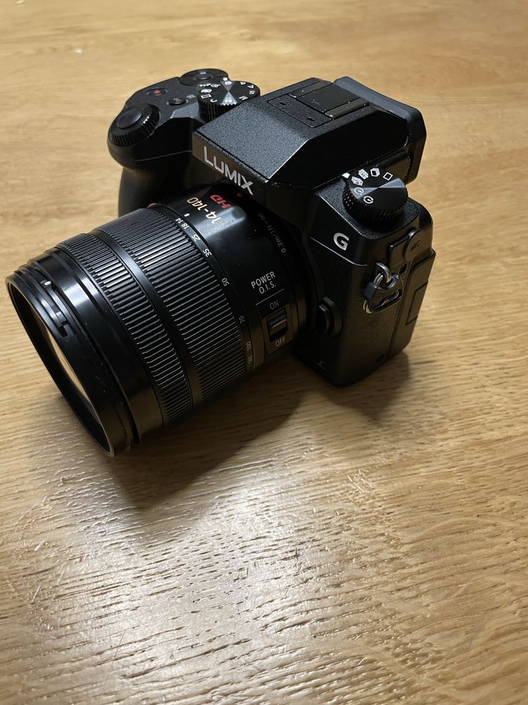 Lumix g80 + obiektyw g vario 1:3.5-5.6 / 14-140