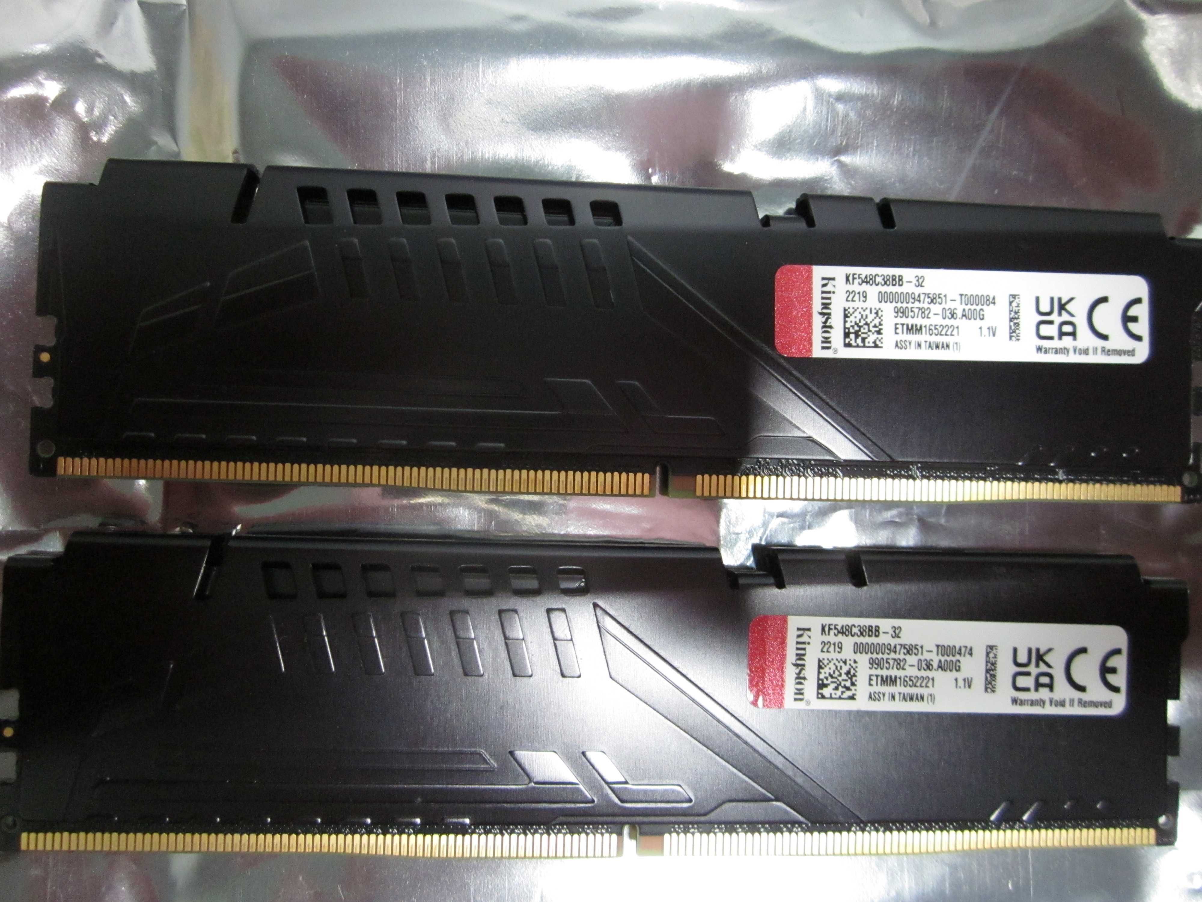 Оперативная память Kingston 32Gb DDR5-4800 FURY (KF548C38BB-32)