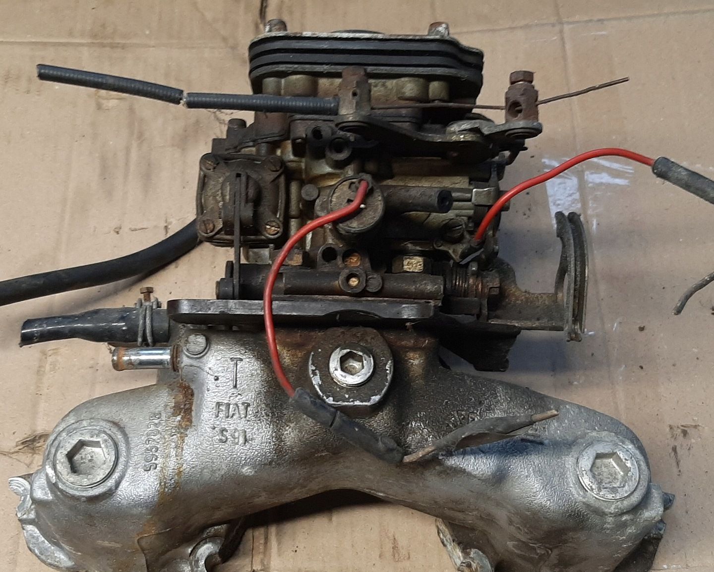 FIAT 128 RITMO UNO ZASTAVA X 1/9 BERTONE SILNIK 1.5 138C2.048 DELTA IE