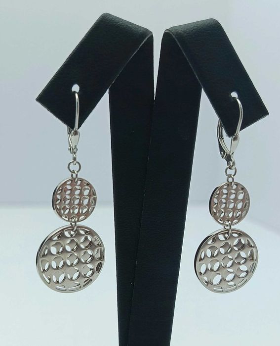 Nietuzinkowe Srebrne Kolczyki 5,33g p925