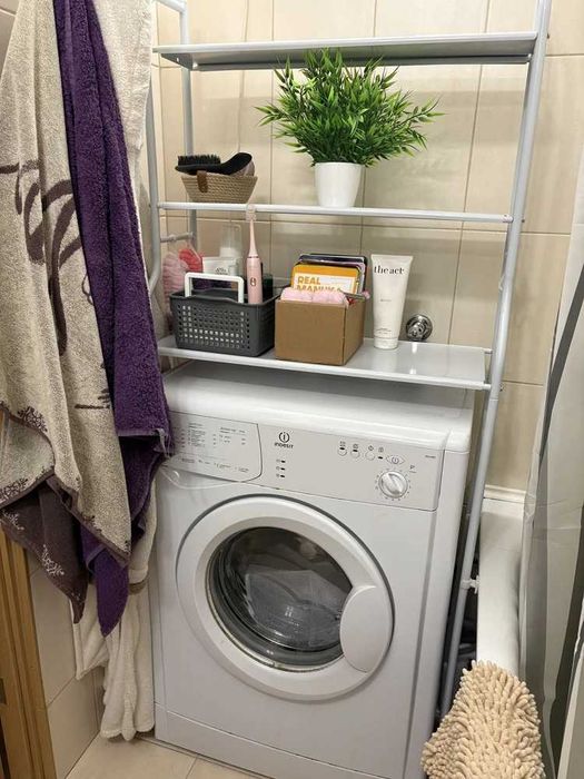 Продам поличка стелаж у ванну складний стійка 65,5см х 1,56м / стеллаж