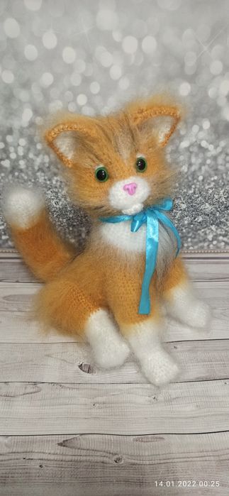 Котёночек крючком