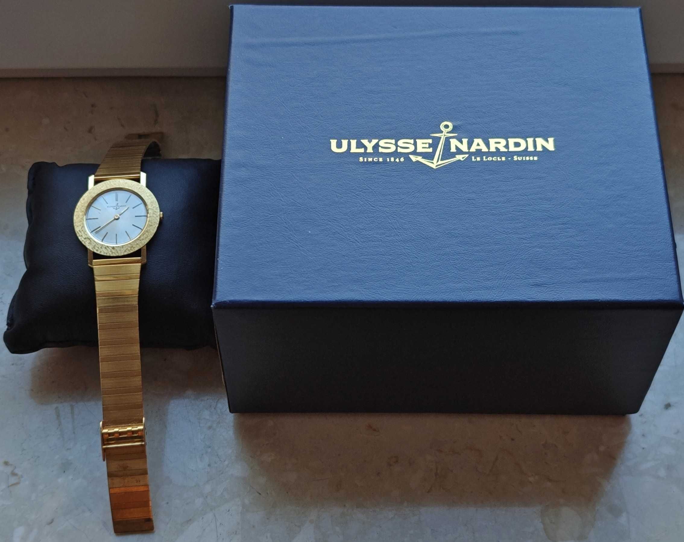 Złoty Zegarek Ulysse Nardin 18k 750 Disco Volante Patek Unikat