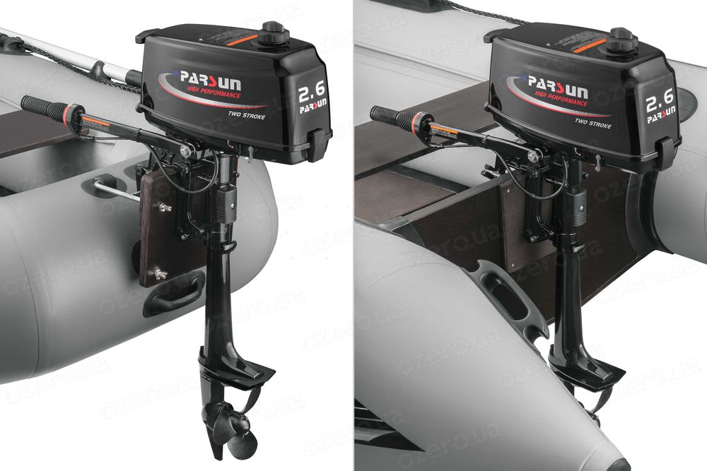 Надувний човен STORM STM260-40, двигун Parsun T2.6С BMS