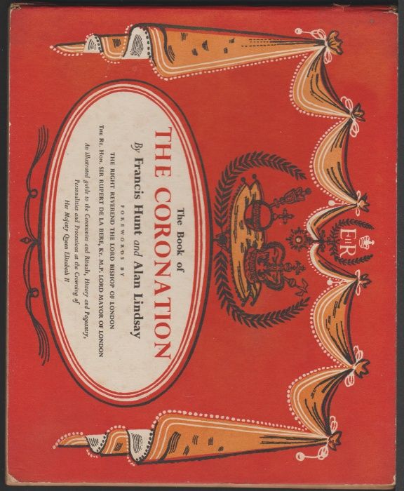 O Livro da COROAÇÃO da Rainha Elizabeth II, em Fevereiro 1952