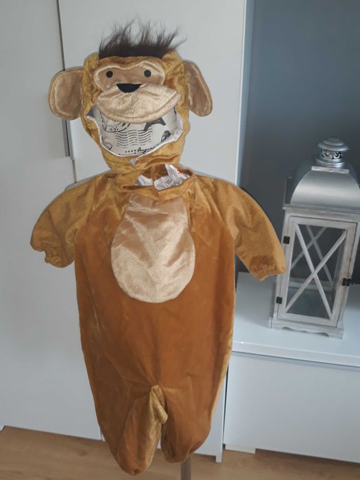 NOWY strój kostium MAŁPKA MAŁPKI Ciekawski George 74/80 (102)