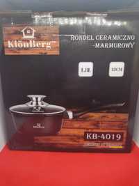 Rondel ceramiczno-marmurowy z pokrywką 1,8 L