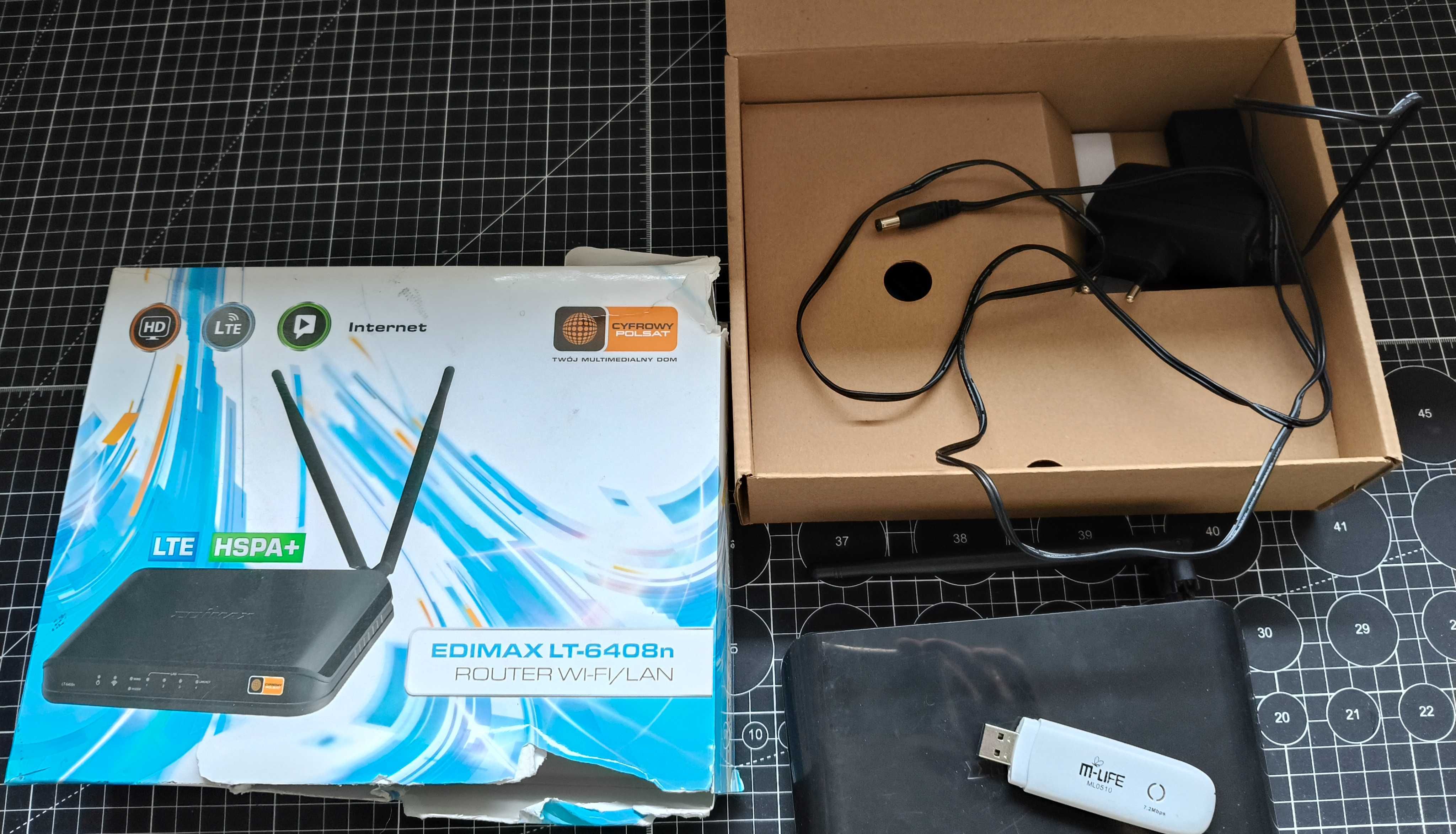 Router Edimax LT-6408n gratis Modem USB Mlife  Ml 0510