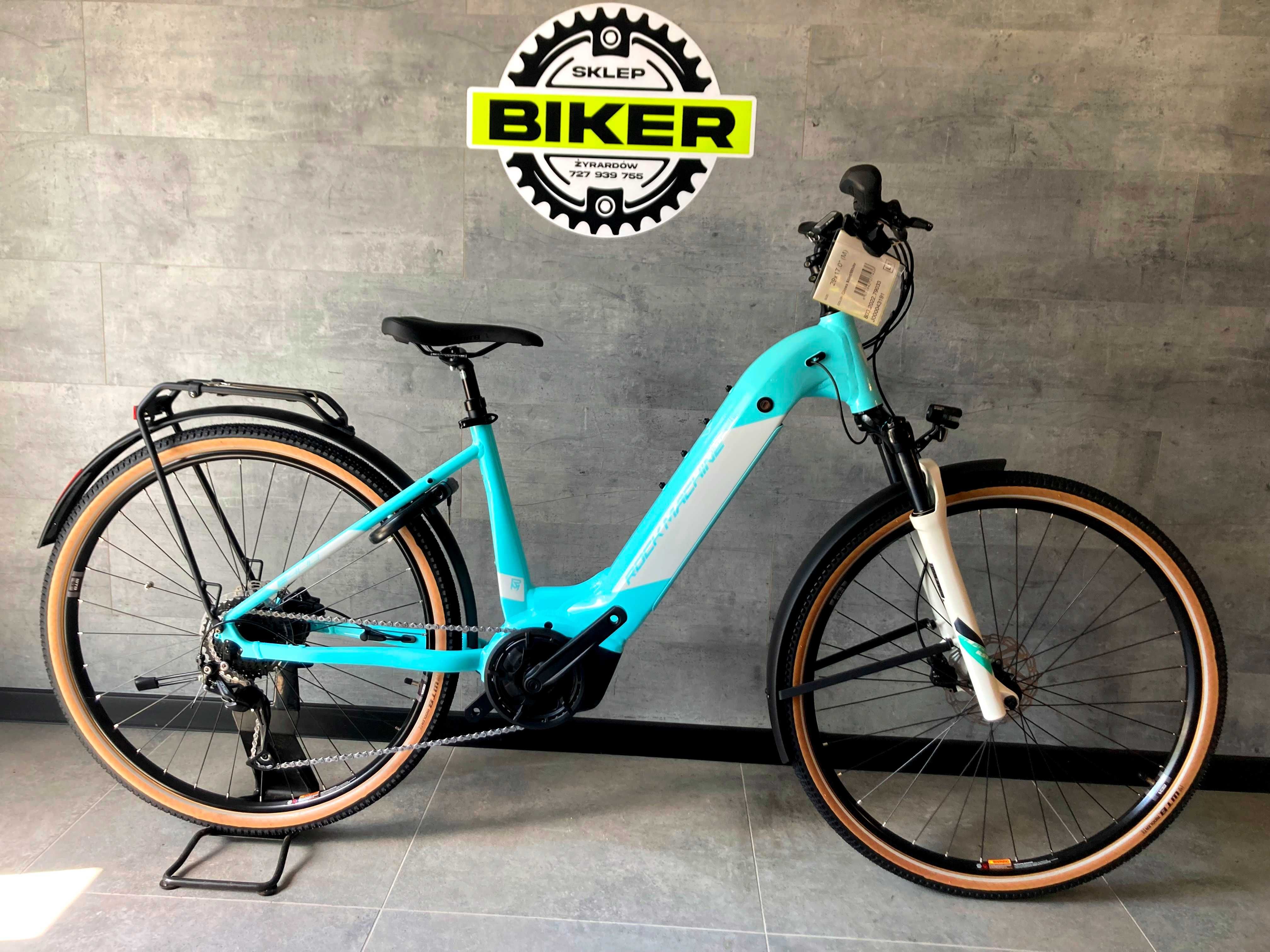 WYPRZEDAŻ Elektryczny * Rock Machine Crossride INT E400 B Lady * BOSCH