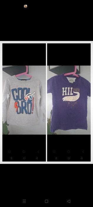 Bluza Reserved+t-shirt Tommy Hilfiger