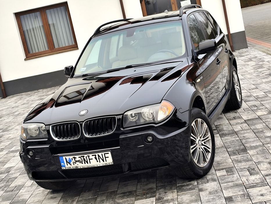 BMW X3 2.5 r6 M54 benzyna  automat ładna