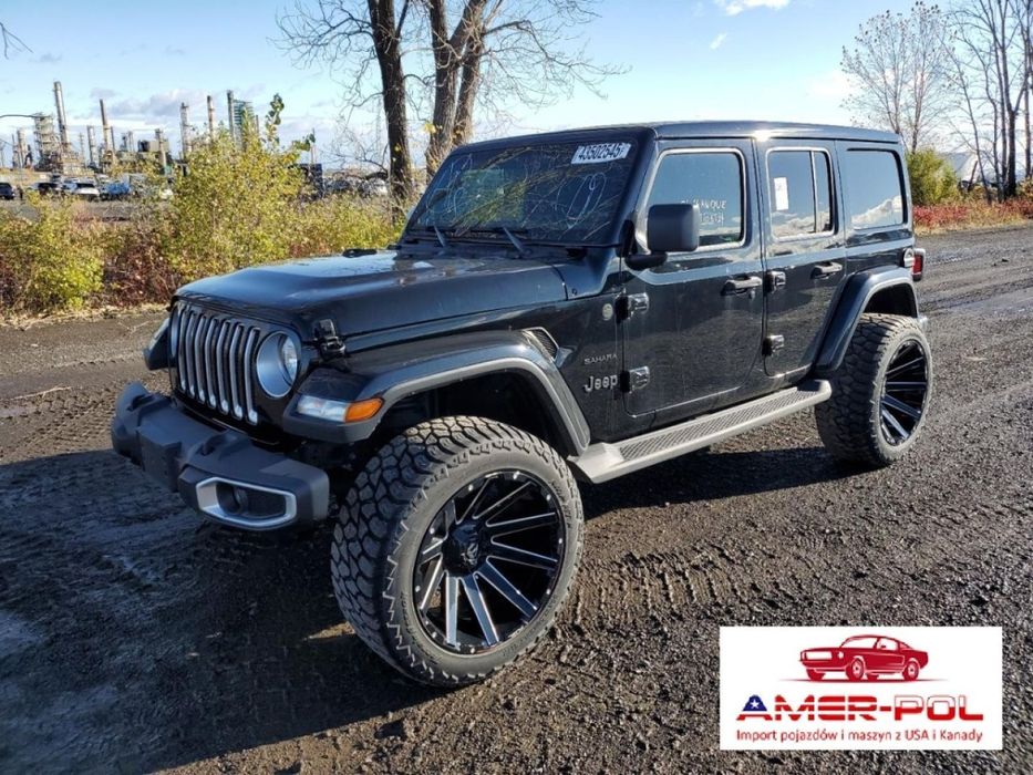 Jeep Wrangler 2023, Sahara, 2.0L, od ubezpieczalni