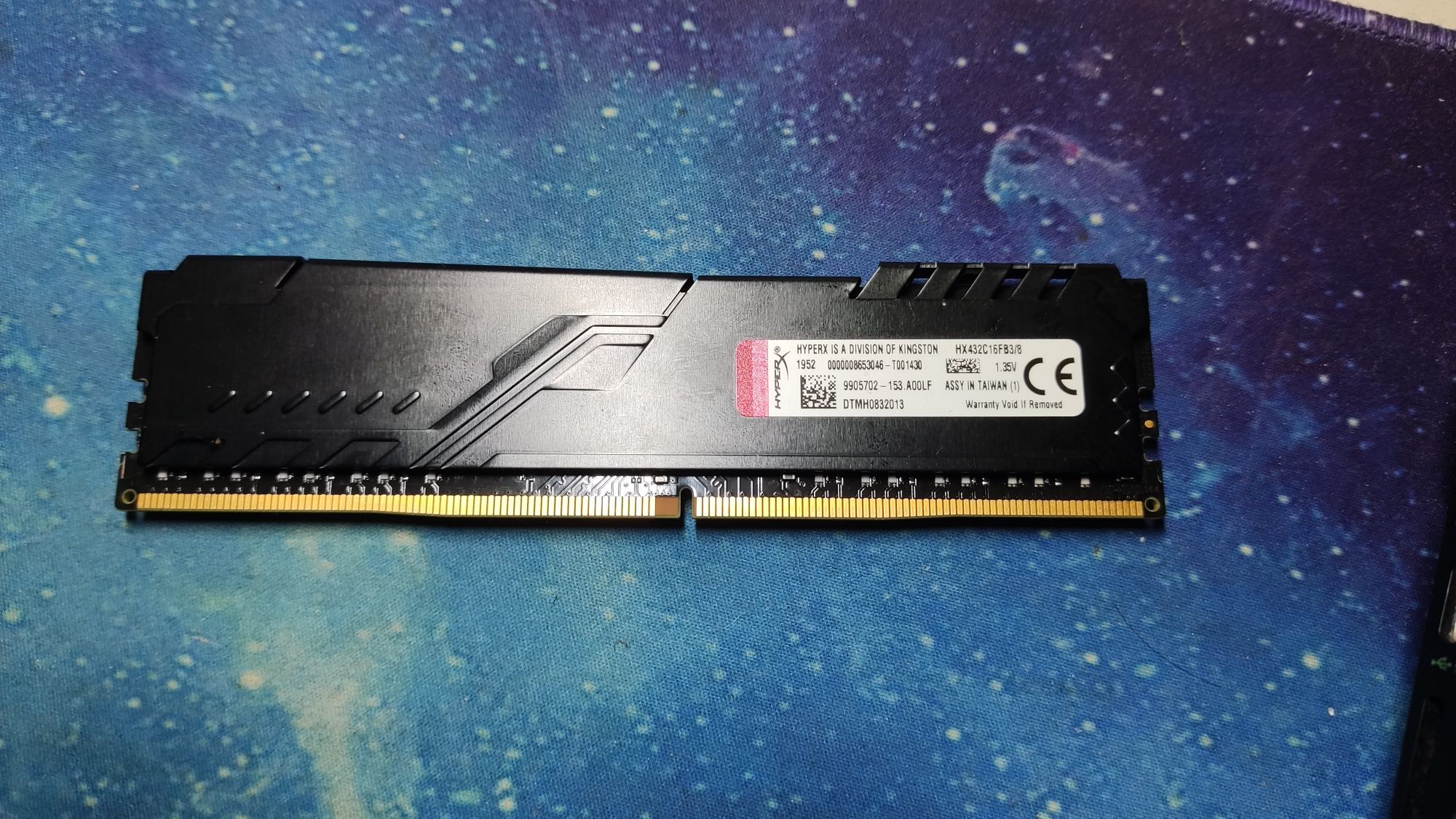 Оперативна пам'ять DDR4 3200MHz 8Gb HyperX Fury