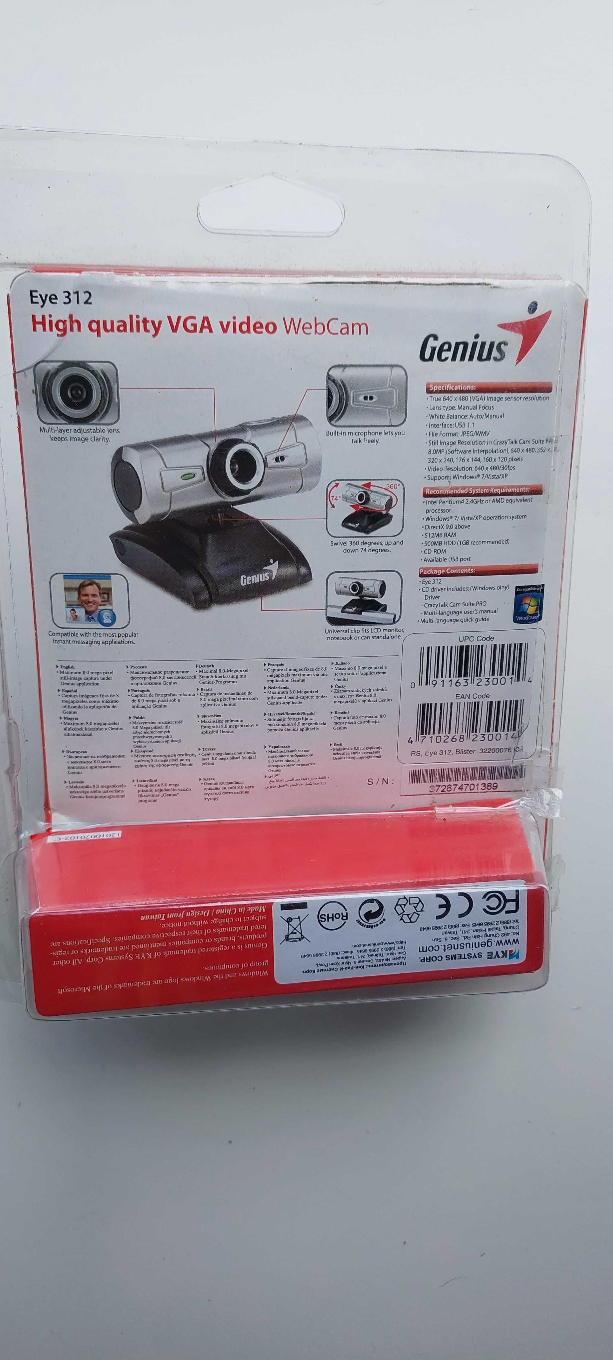 Webcam Genius Eye 312