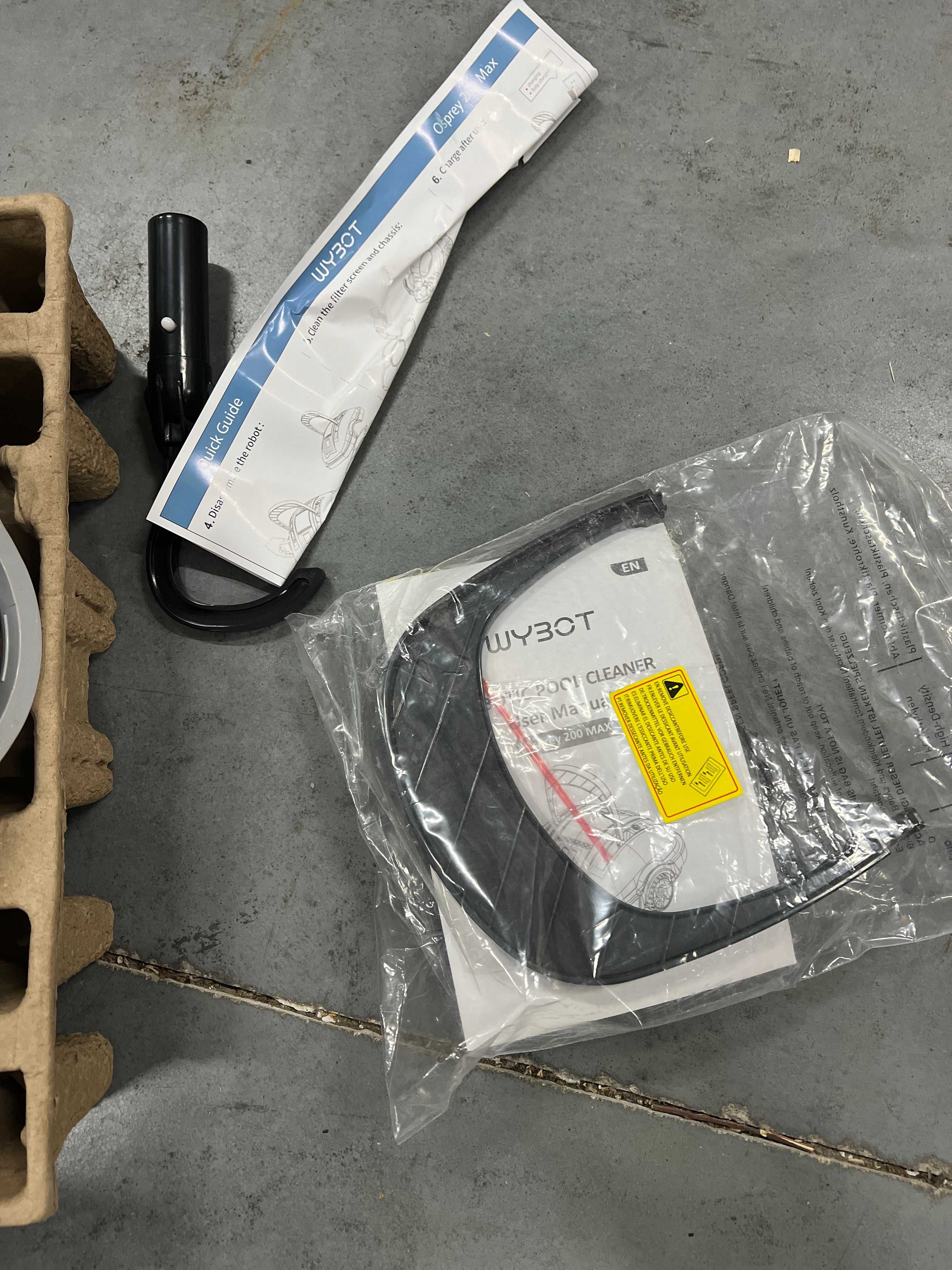 WYBOT osprey 200max  Robot basenowy z akumulatorem bez kabla 80m2