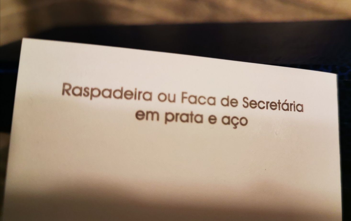 PRATA - Abre Cartas Raspadeira