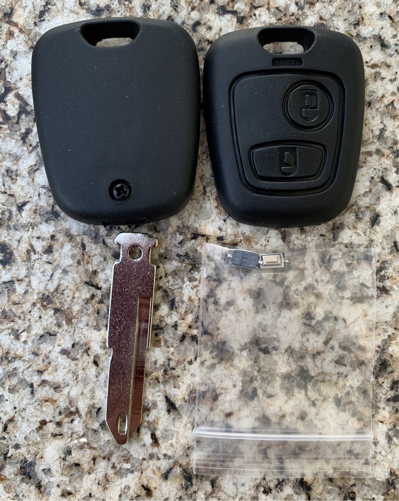 Kit de chave Mercedes Benz e Peugeot 206 / 307