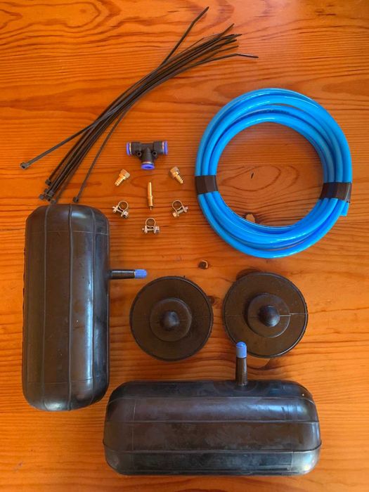 Пневмоподушки с подкачкой в задние пружины для авто легковых и бусов