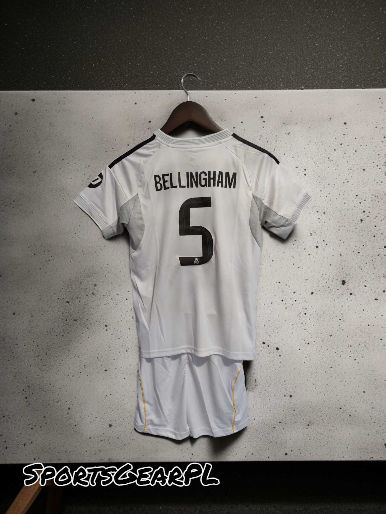 25/26 Bellingham #5 / Vini  Jr. #7 / REAL MADRYT Komplet Dom / Wyjazd