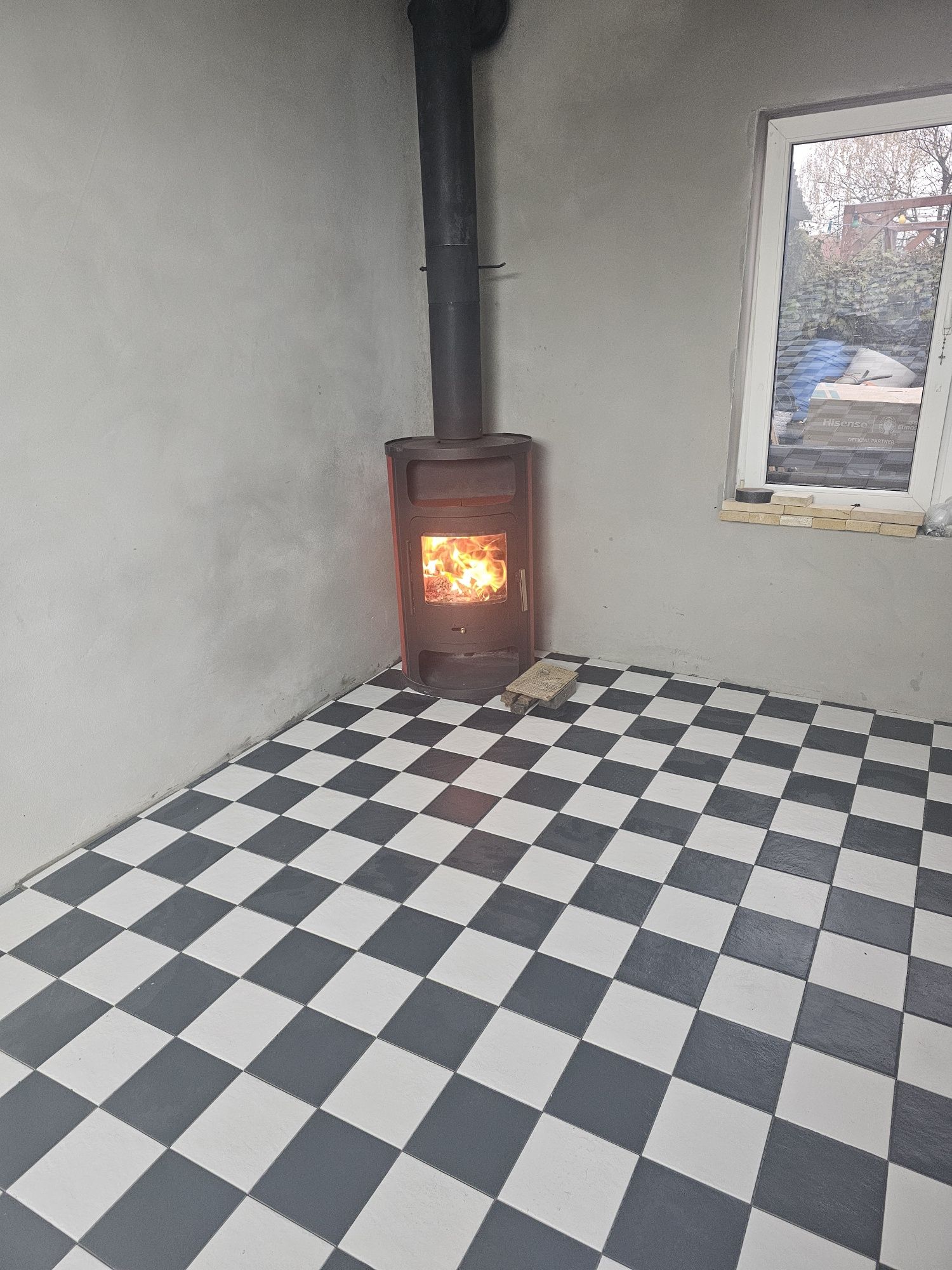 Sprzedam  kominek  9kw stan bardzo dobry