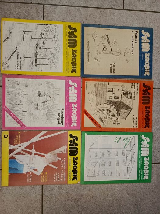 Unikaty! Sam Zrobię 6 sztuk