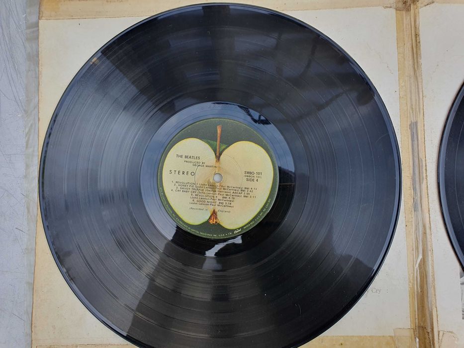 Винилы пластинки the beatels produced by george martin