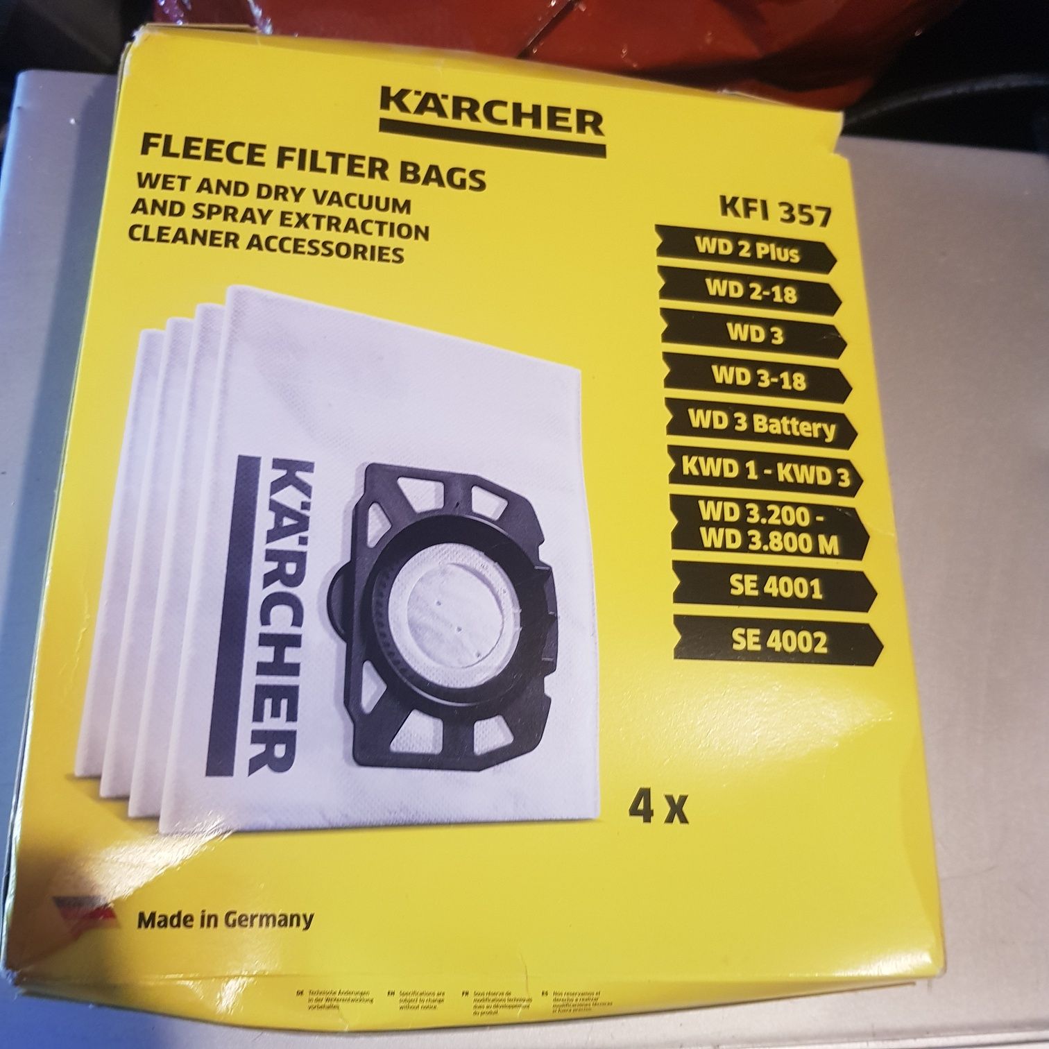 Worki do odkurzacza Karcher